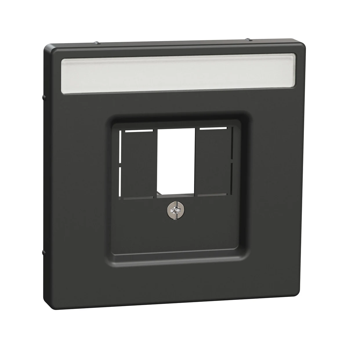 Schneider Electric MEG4250-6034 Merten System-D, Rocker Cover Suitable for USB, VGA, HDMI Modules, Anthracite