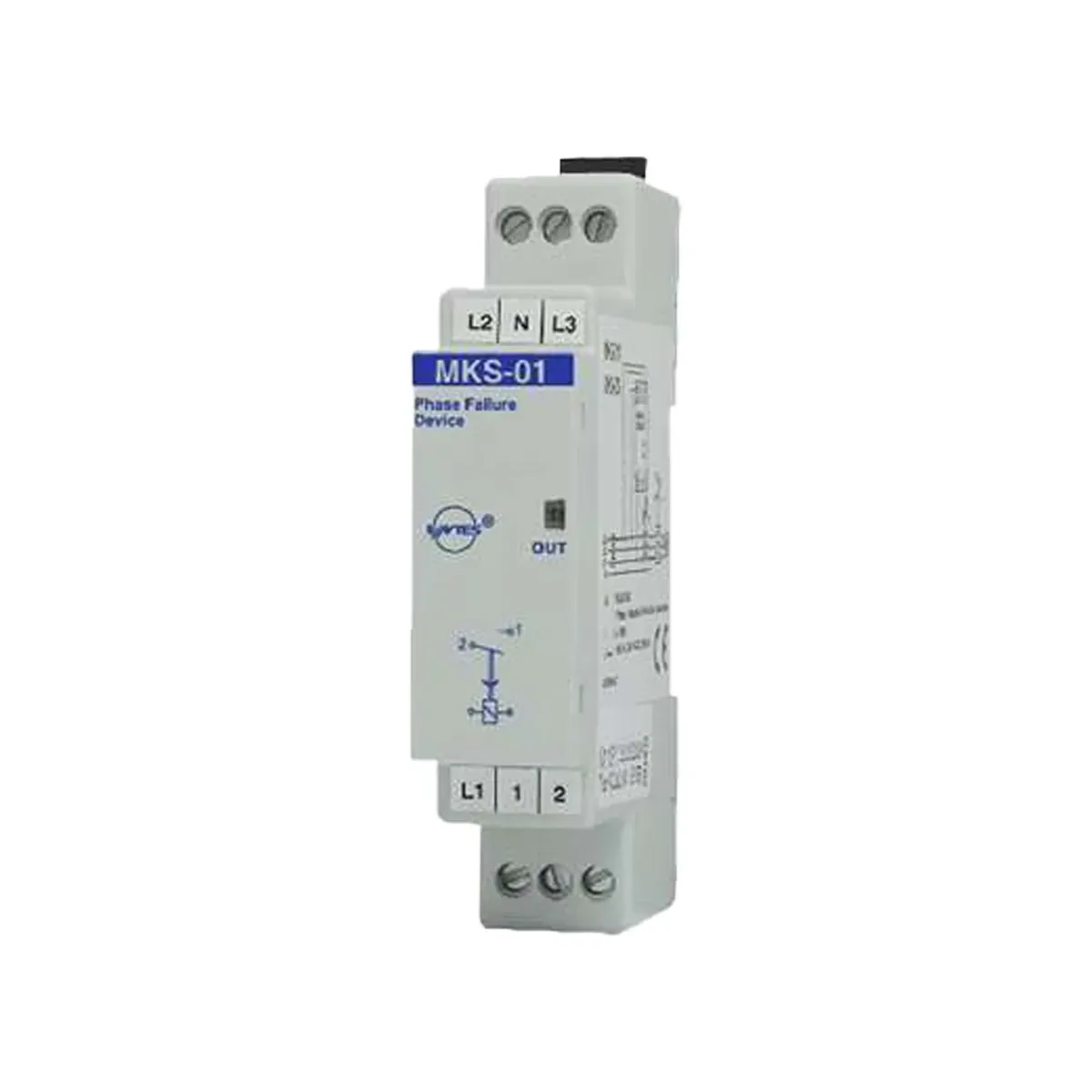 Entes MKS-01 Motor Phase Protection Relay, 220-230VAC