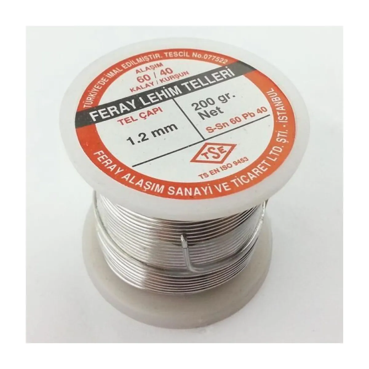 Feray Solder Wire 60/40 1.20 mm 200 g Spool