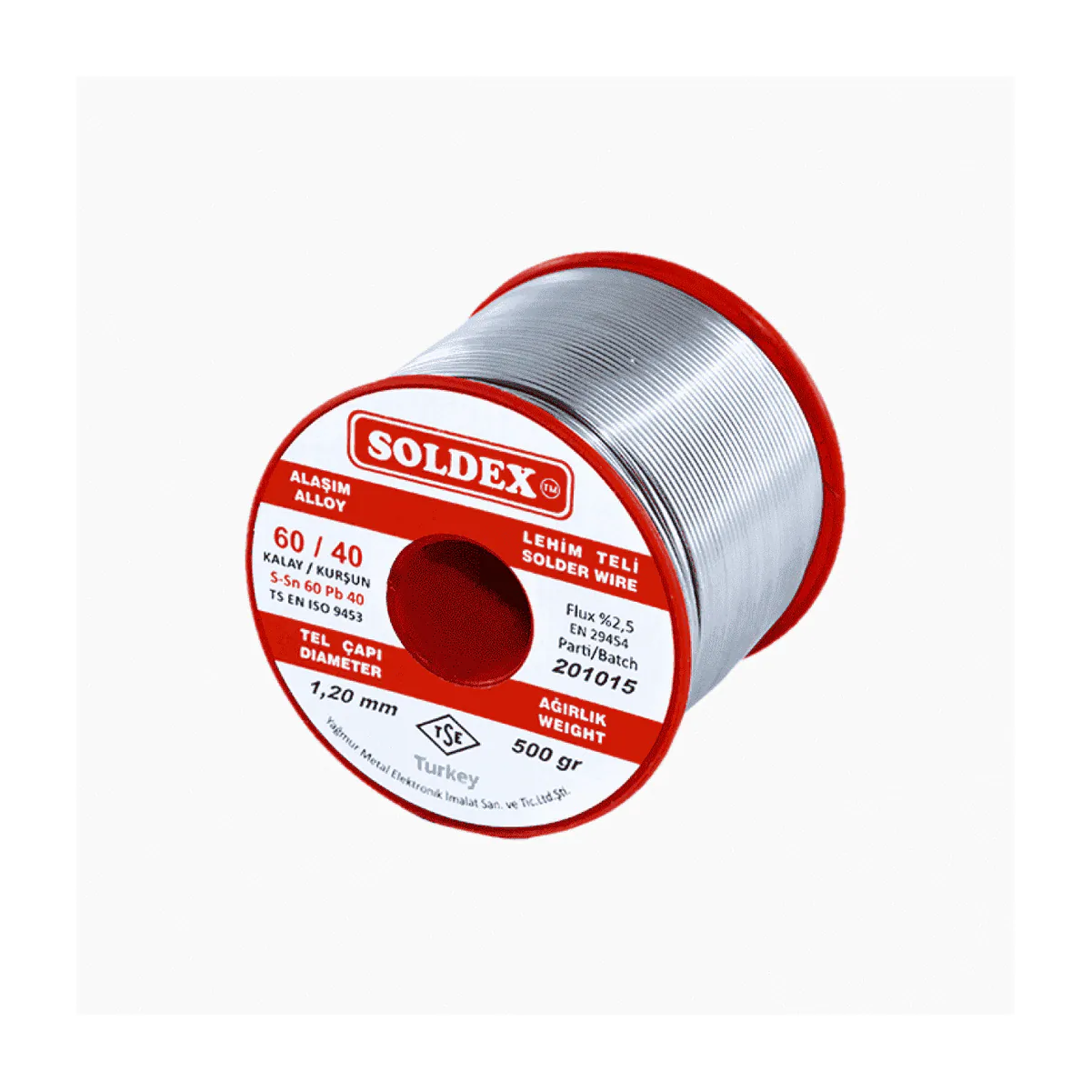 Soldex Solder Wire 60/40 1.20 mm 500 g Spool