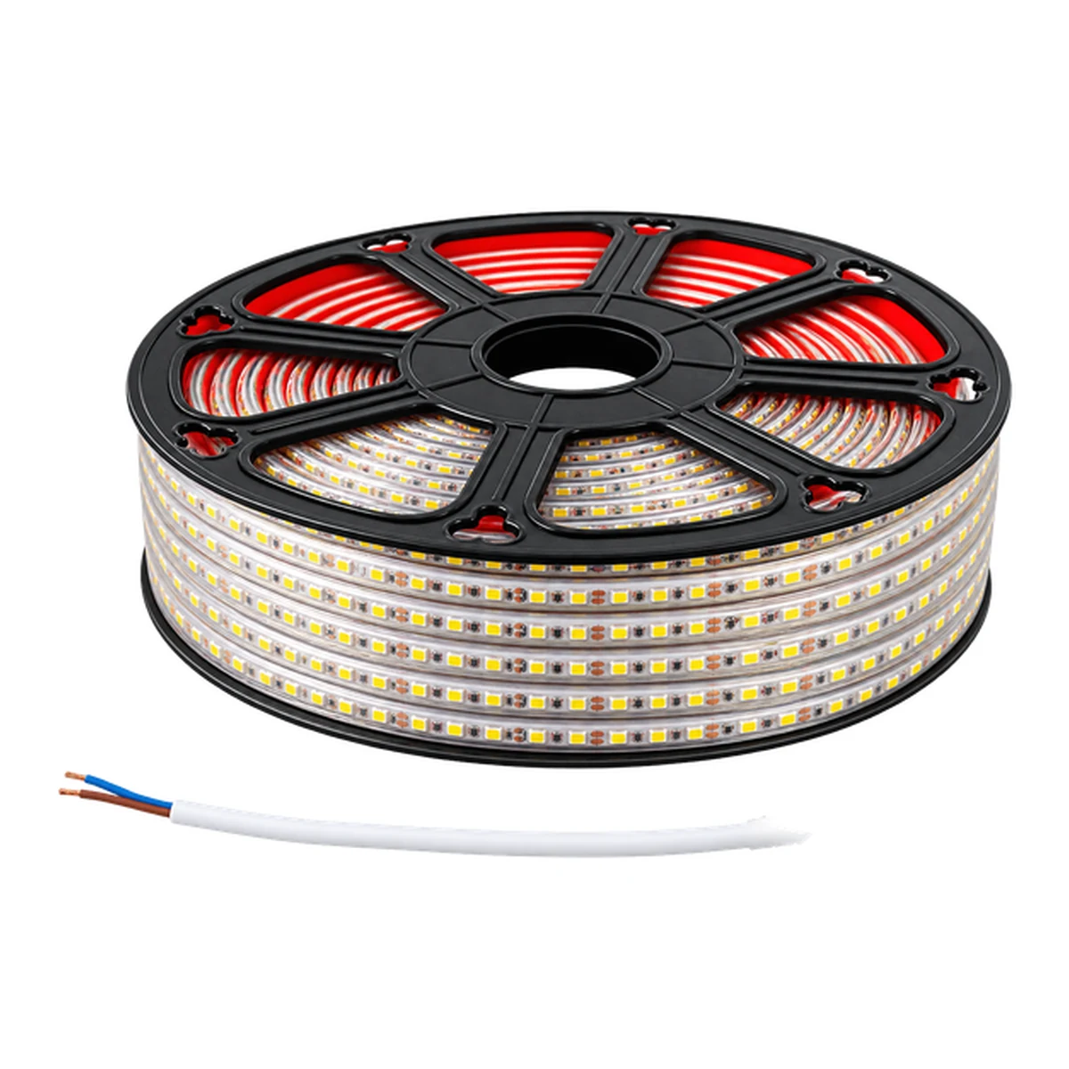 MAS-1213 220 V Self-Adhesive LED Strip – Amber