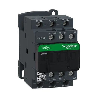 Schneider Electric CAD32Q7 TeSys Deca Yardımcı Kontaktör 380VAC 3NA2NK — üretici katalog görseli