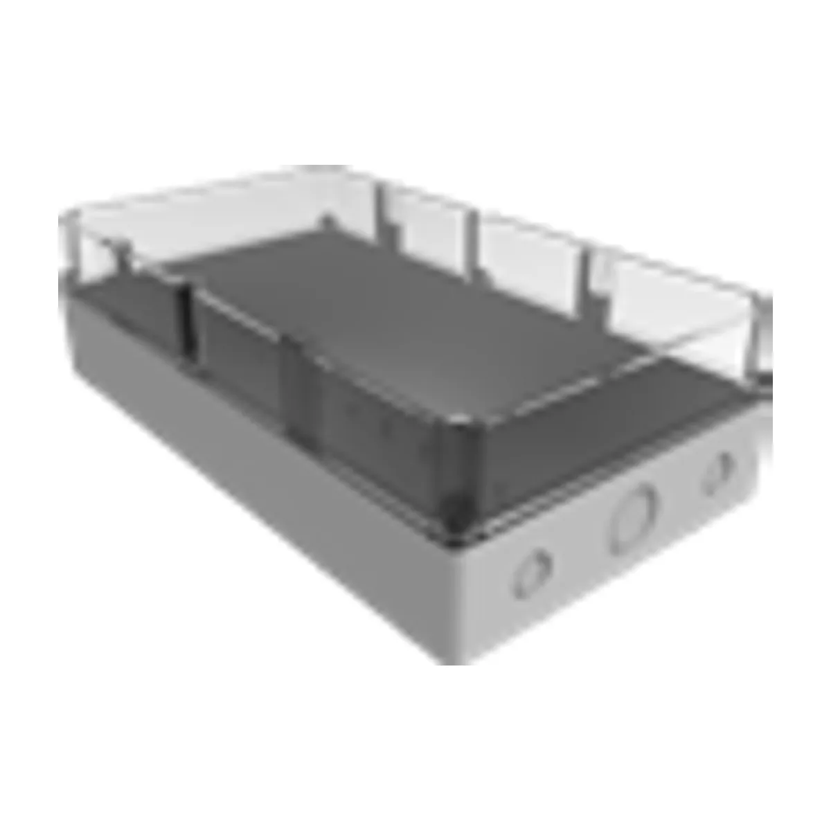 Bemis BB1-1221-0092 ABS Junction Box Transparent Screw-On Cover IP44 300x535x150 mm