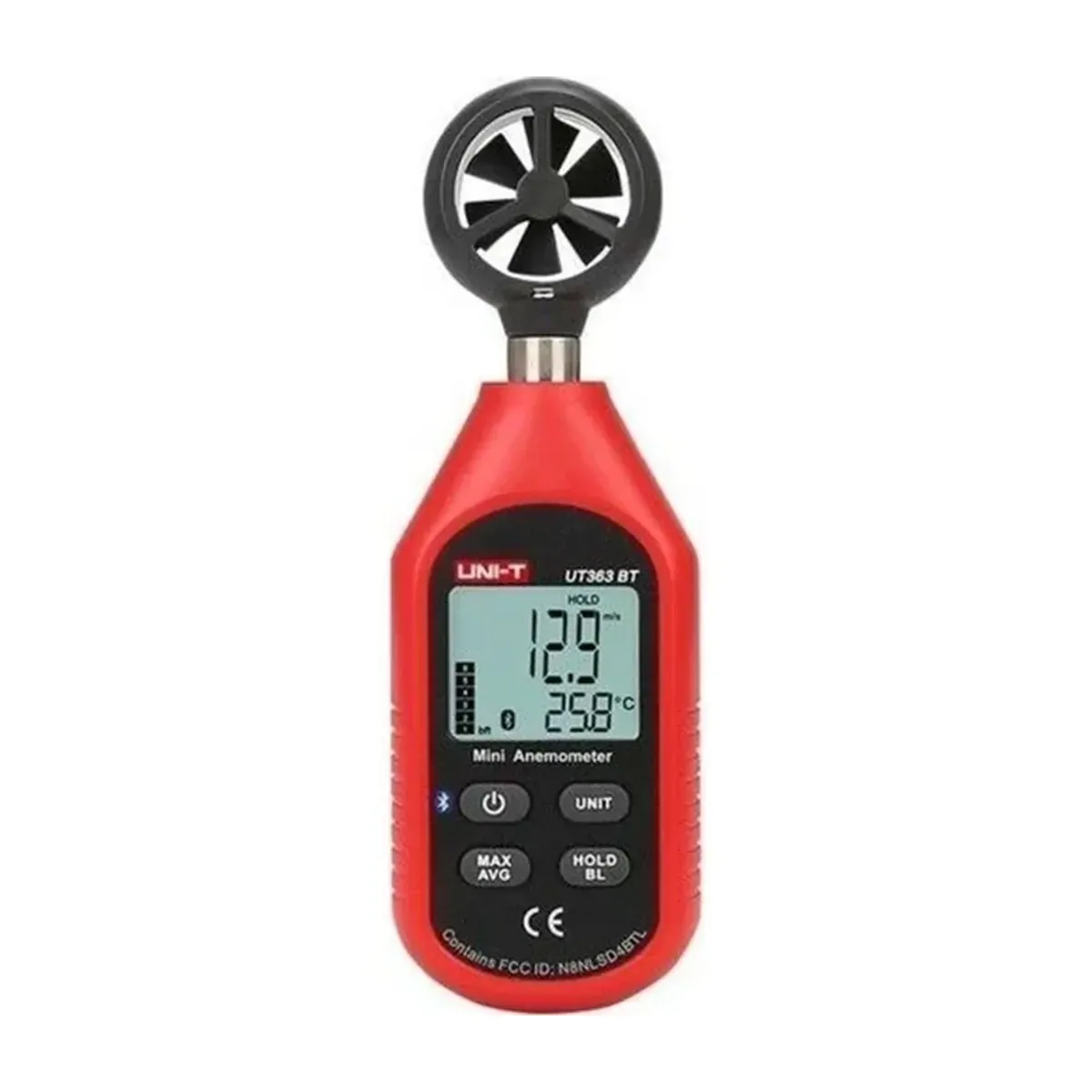 Unit UT 363BT Mini Wind Speed Meter Anemometer