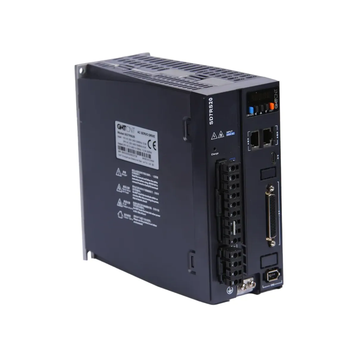 GMT SD7RS20 Servo Sürücü (üretici ürün görseli)