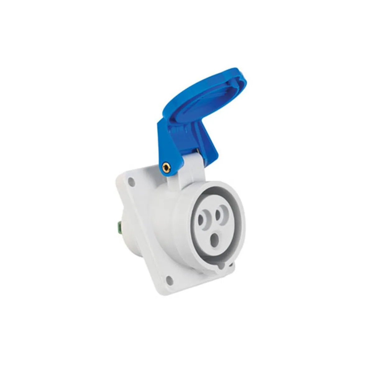 Bals T12772V 3x16A Machine Socket Angled IP44 Screw Type