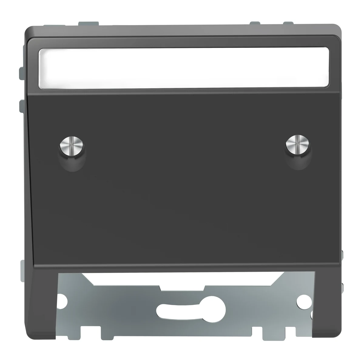 Schneider Electric MEG4540-6034 Merten System-D, Angled Data Socket Rocker Cover with Label Area, Anthracite