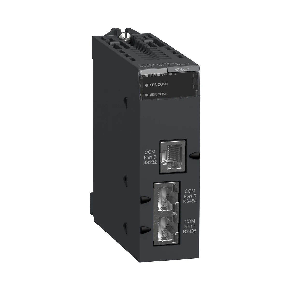 Schneider Electric BMXNOM0200 2 Seri portlu RS232 &RS485 Haberleşme Modülü — üretici temsili ürün görseli