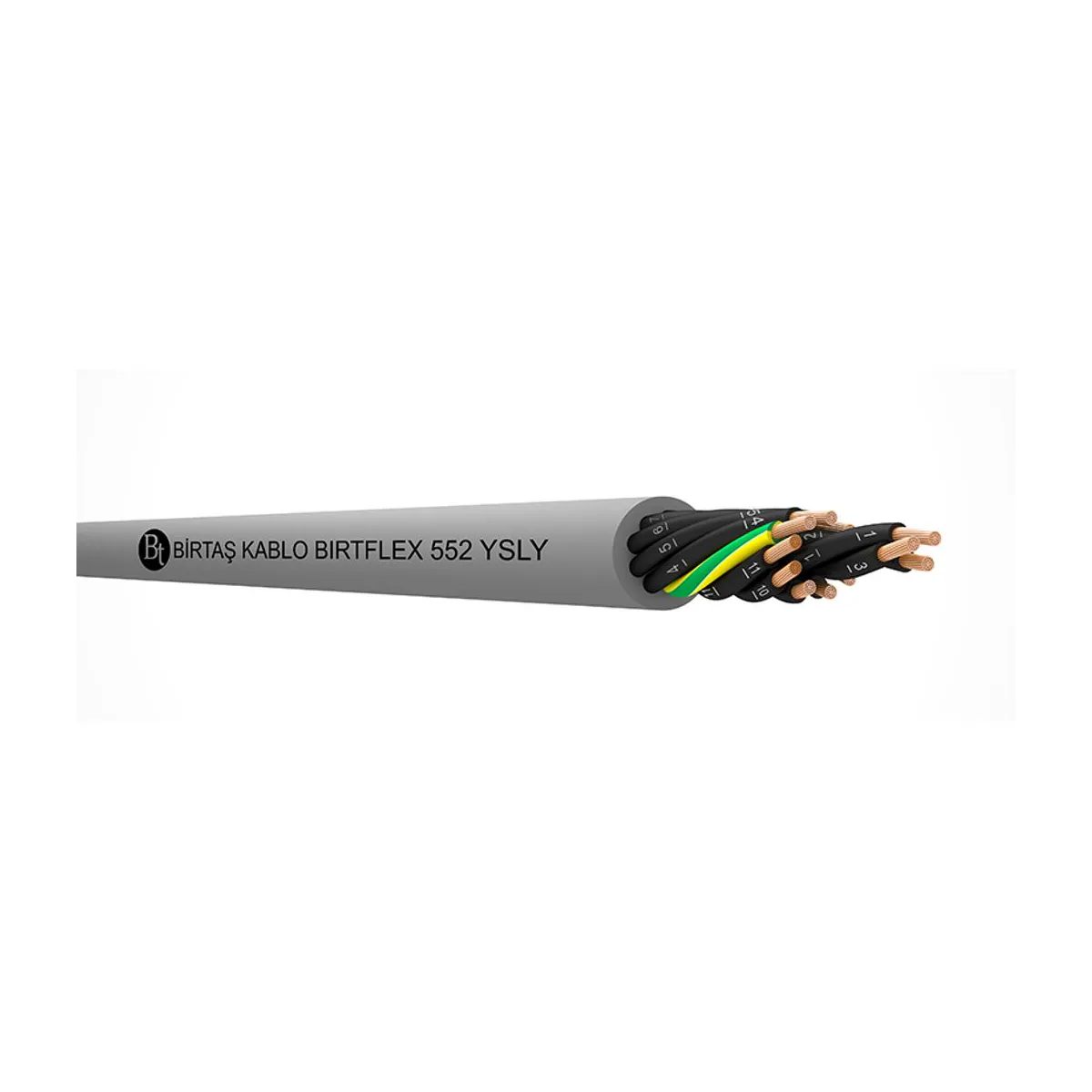 Birtaş BIRTFLEX 552 YSLY-JZ 4x0,75 mm2 üretici ürün ailesi görseli