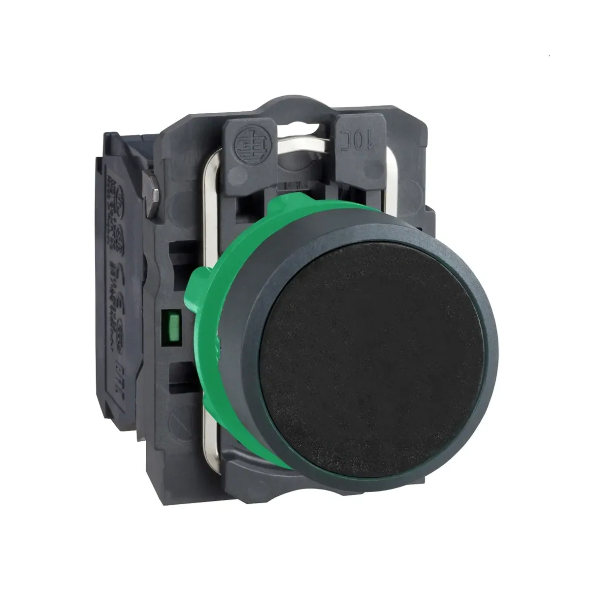 Schneider XB5AA21 Spring-Return Black Push Button 1NO Plastic