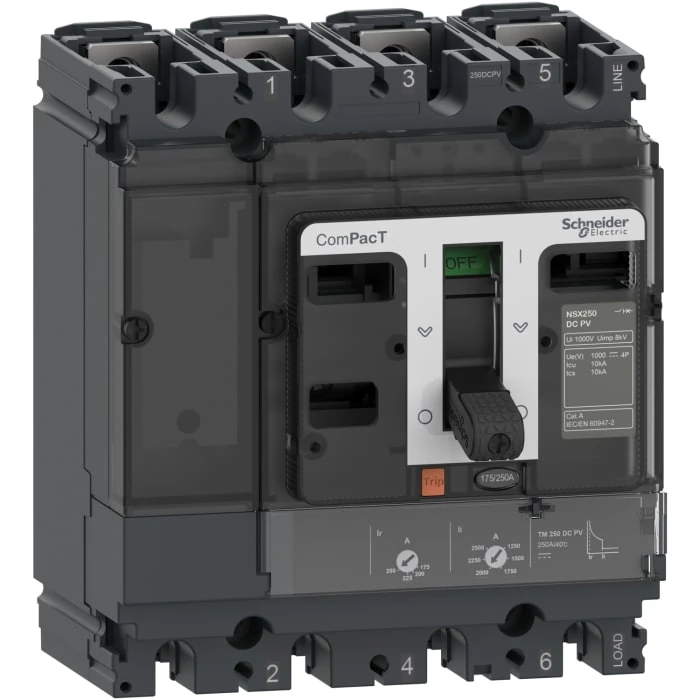 Schneider Electric C10F4TM080D1 NSX 80 DC PV 80A