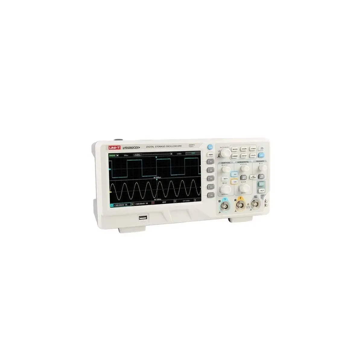 Unit UTD2202CEX+ 200MHz Çift Kanal Masa Tipi Osiloskop