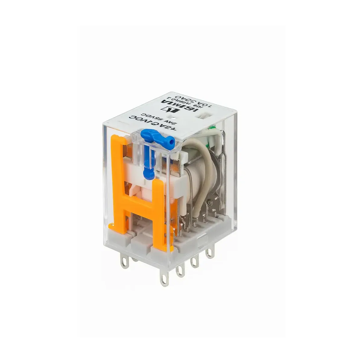 Molwex 2CO,10A,230VAC, LED+Test Butonlu