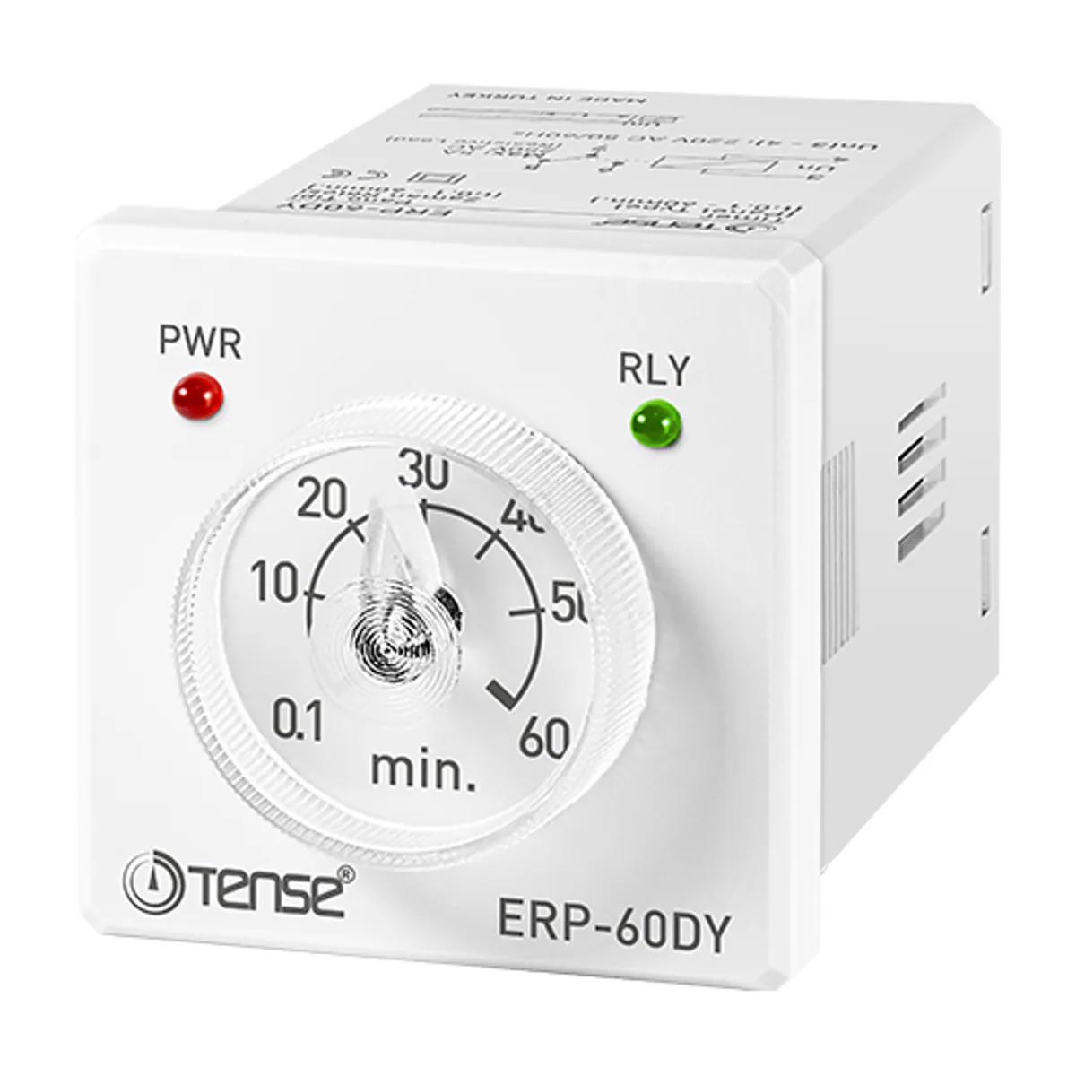 Tense ERP-60DY Zaman Rölesi, 60 dakika'ya kadar, 48 x 48 mm