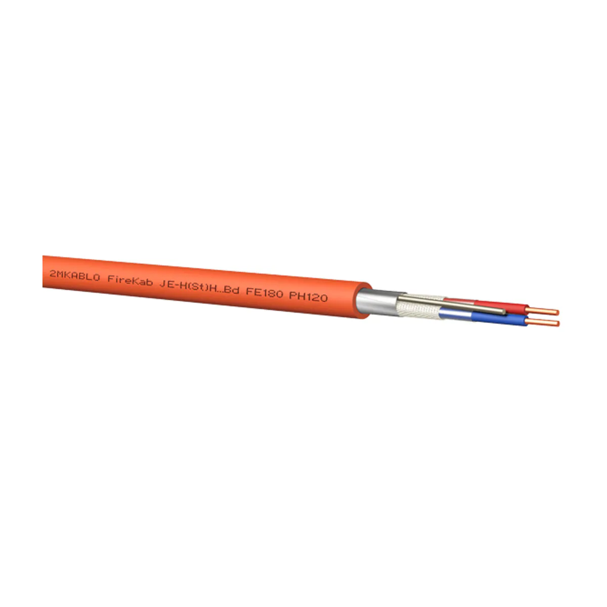 2M Kablo FireKab JE-H(St)H...Bd FE180 PH120 2x2x1 mm+0.8 mm Turuncu üretici ürün ailesi görseli