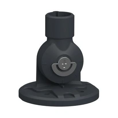 Schneider Electric XVZ06 Plastic foldable bracket in grey — üretici katalog görseli