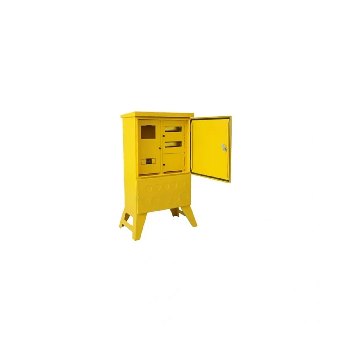 Çetinkaya 1 Three-Phase Meter + 4 Three-Phase 6 Single-Phase Socket Outlets + Construction Site Panel with Space for Fuse, Cam Switch, MCCB ÇP 129