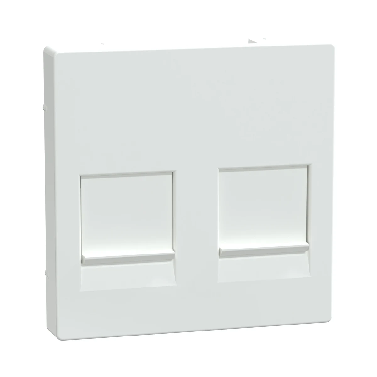 Schneider Electric MEG4562-0325 Dual blank data socket rocker cover, System-M, Active white