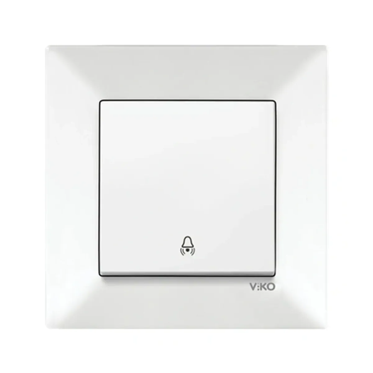 Viko Karre Meridian White Bell Switch
