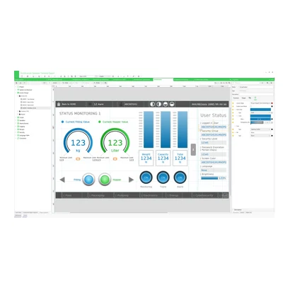 Schneider Electric HMIPELCZLSPAZZ EcoStruxure Operator Terminal Expert, Professional Single, Digital