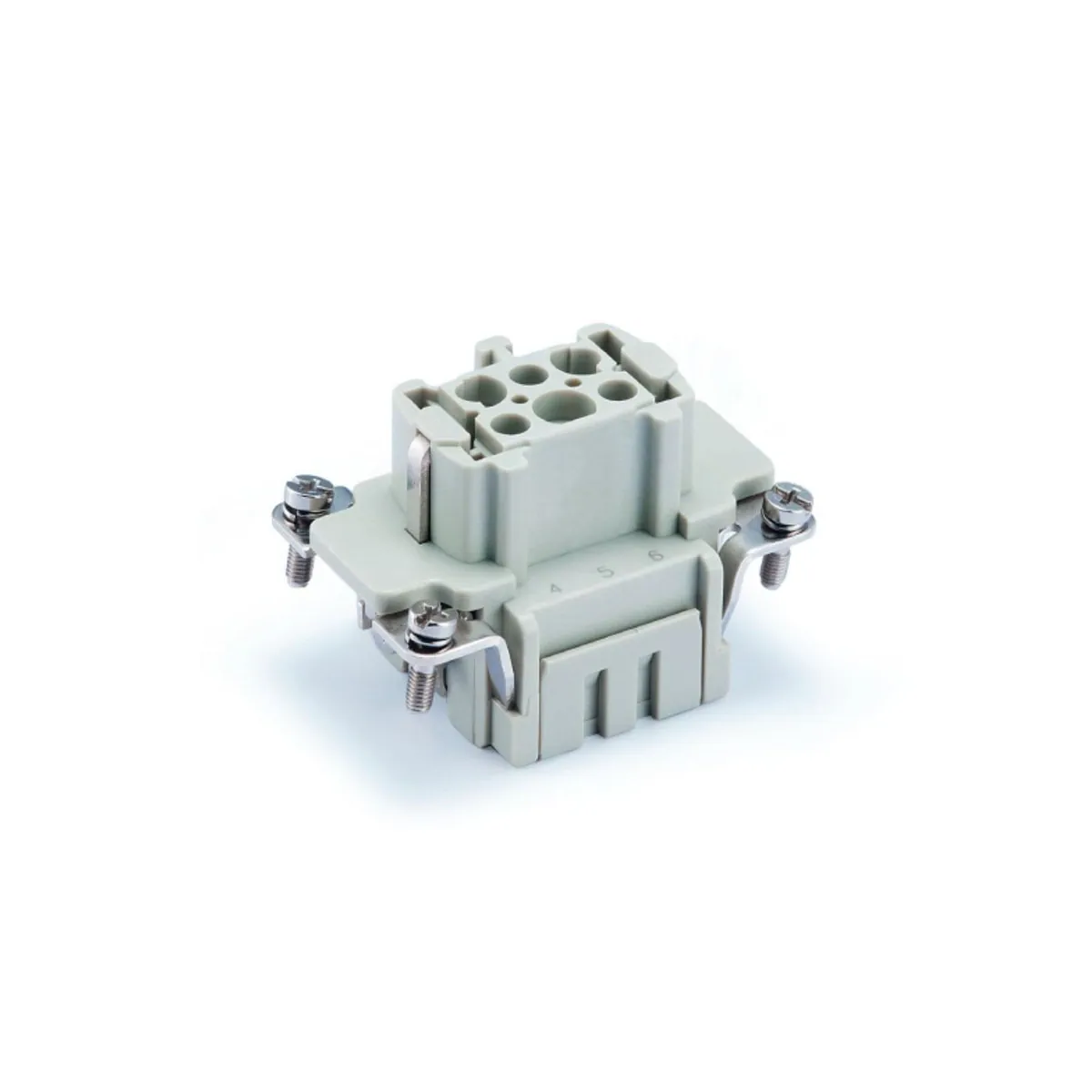 TP Elektrik 24-00616-200-03 6x16A Çok Kontaklı Priz Çekirdek - Crimp Kontak (1-6)