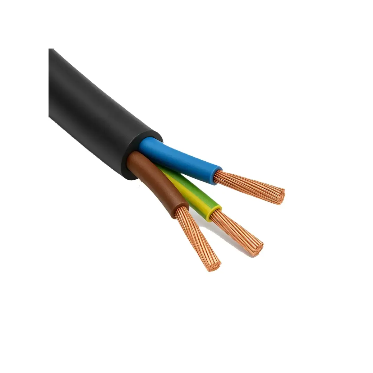 Win TTR 3x1 mm2 H05VV-F Black Cable