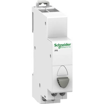 Schneider Electric A9E18032 iPB 1NA Kontaklı Tekli Buton, Tekli, Gri