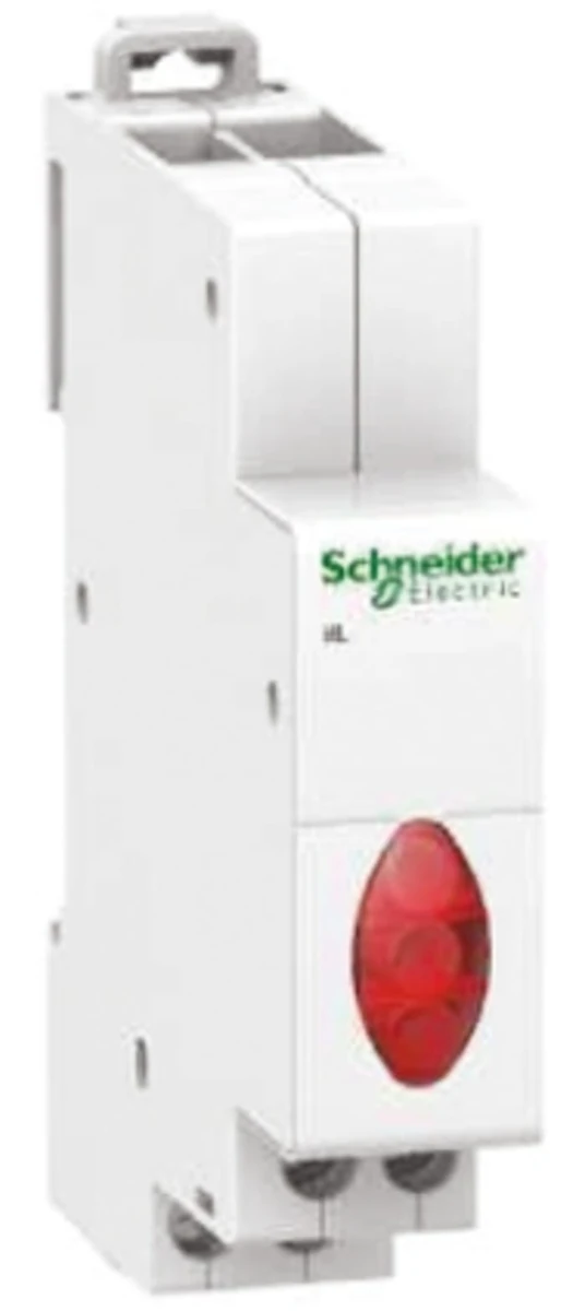 Schneider Electric A9E18327 iIL Üç Faz Gerilim Gösterge Lambası, 230–400 V AC, Kırmızı