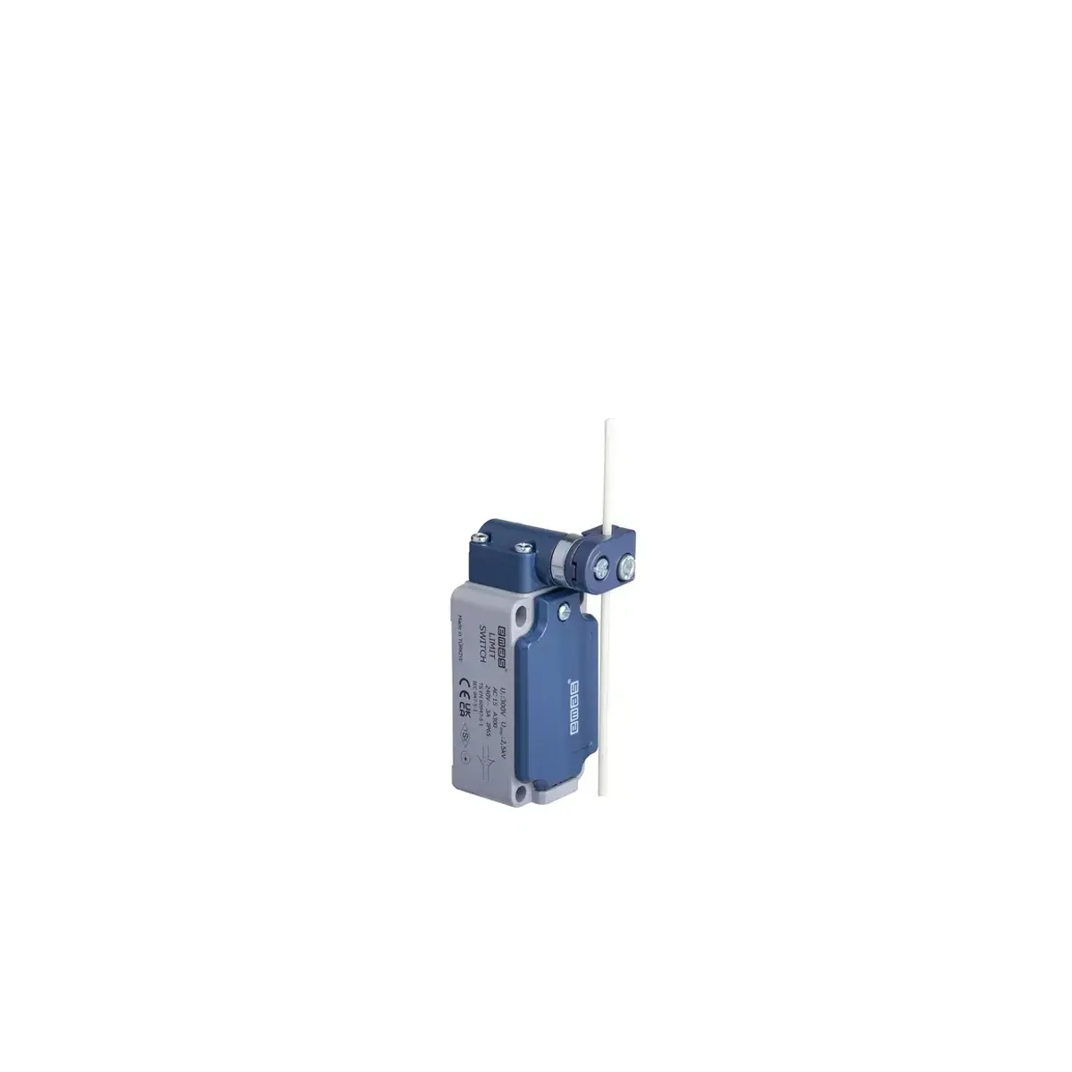 Emas L52 Metal Housing 3 mm Fiber Rigid Lever Snap-Action 1NO+1NC Limit Switch L52K13REF121