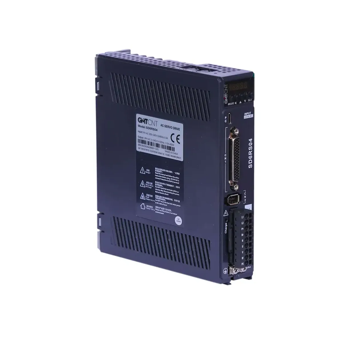 GMT SD6RS04 Servo Sürücü (üretici ürün görseli)