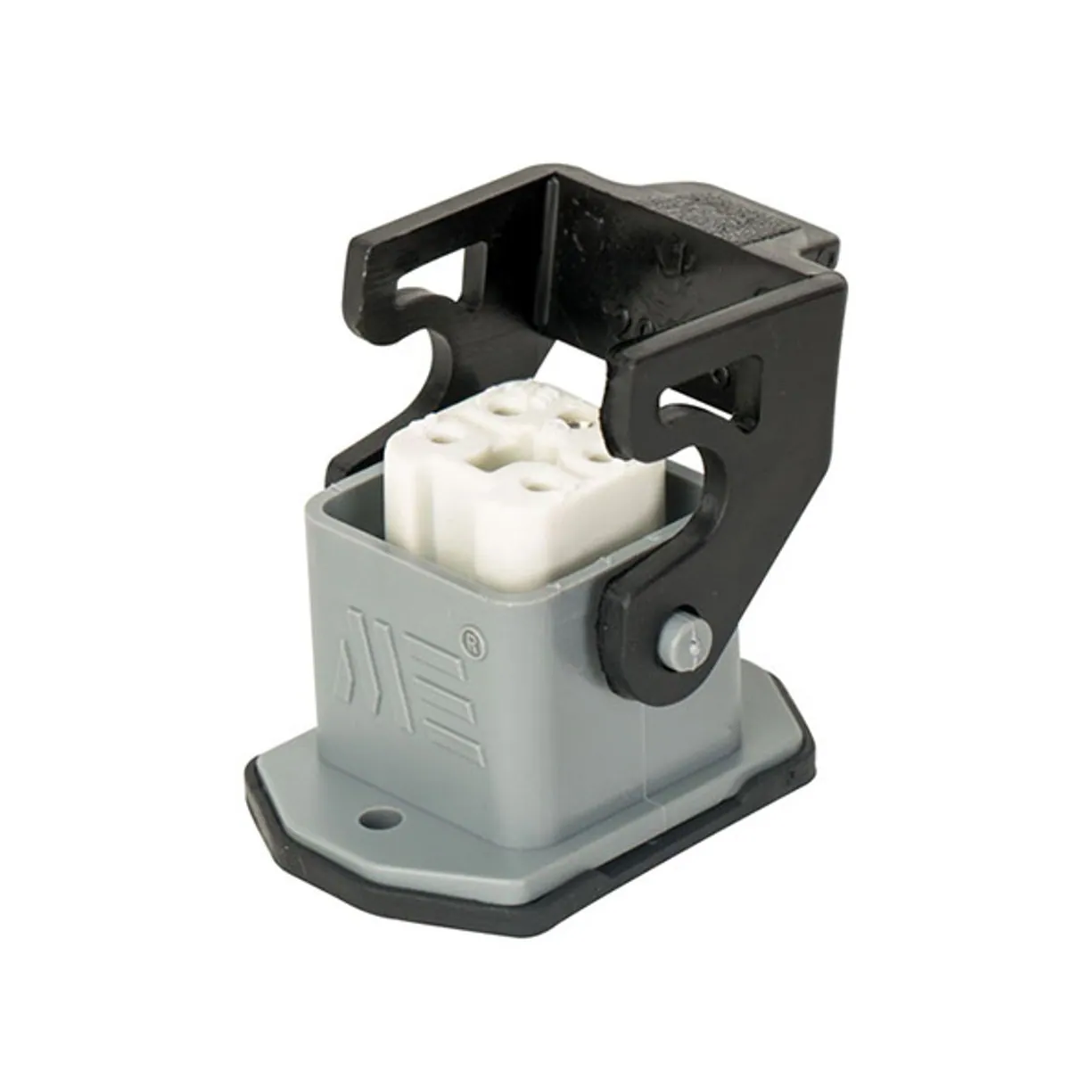Mete Enerji 403076 5x10A Multi-Pole Thermoplastic Machine Socket Rear Entry