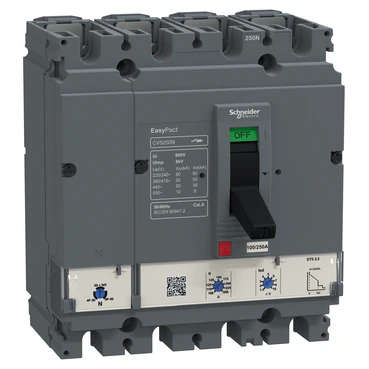 Schneider Electric LV525510 EasyPact CVS250N 250A ETS 2.2 50kA 4P