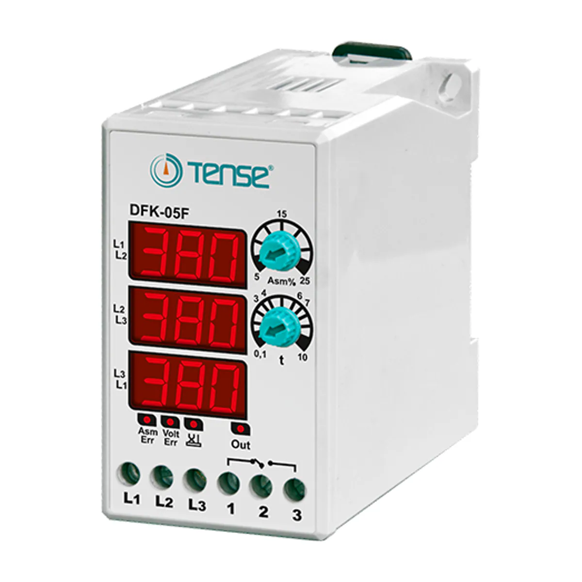 Tense DFK-05F Digital Phase Protection Relay, 5%–25 adjustable asymmetry