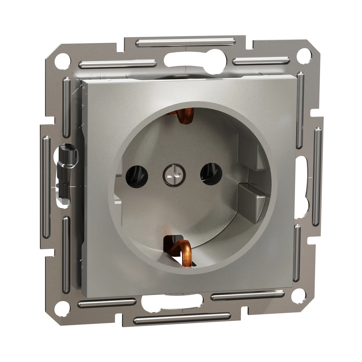 Schneider Electric EPH2900169 Asfora Grounded Socket Bronze
