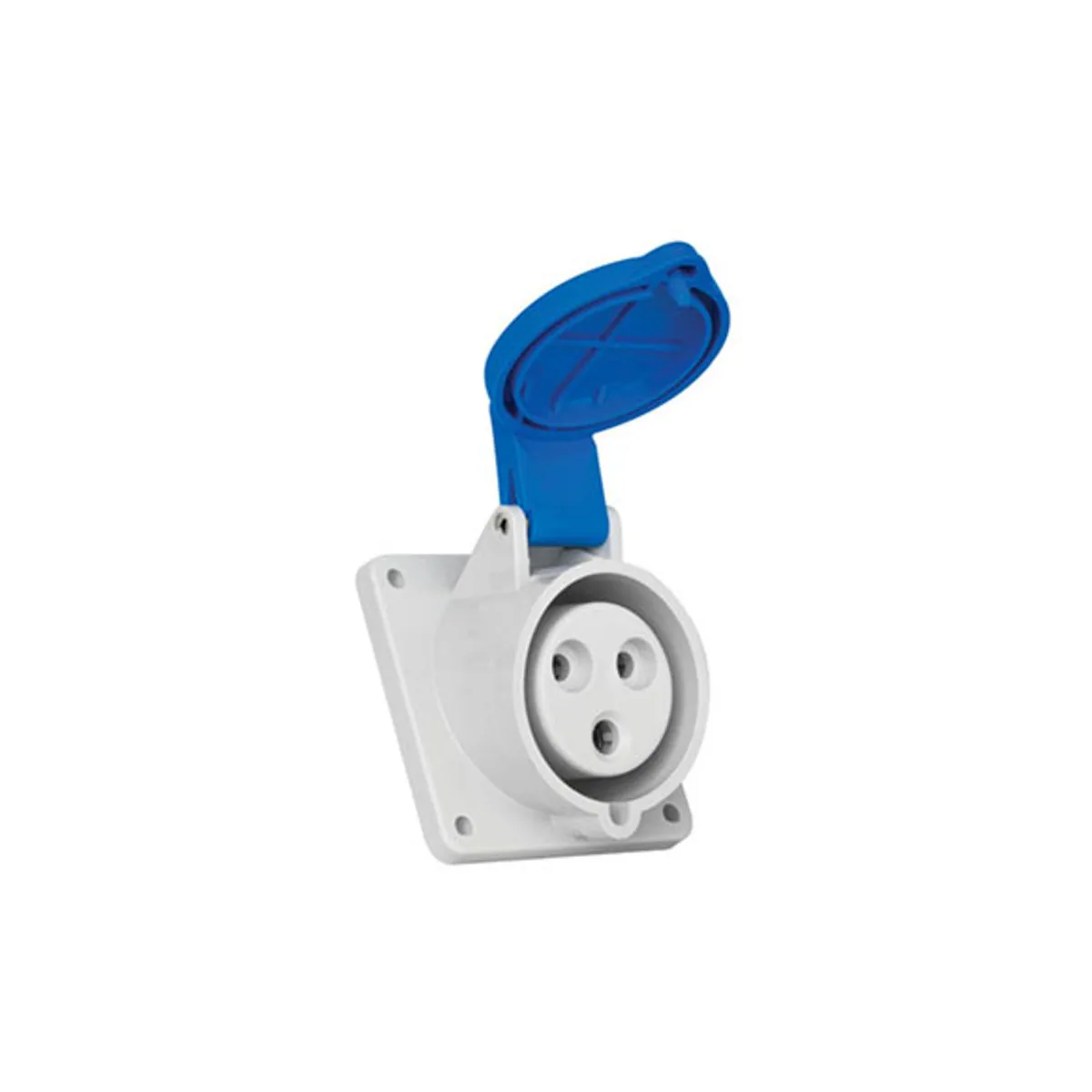 Bals T12761V 3x32A Machine Socket Angled IP44 Screw Type