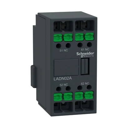 Schneider Electric LADN02A TeSys Deca Auxiliary Contact 2NC Snap-in