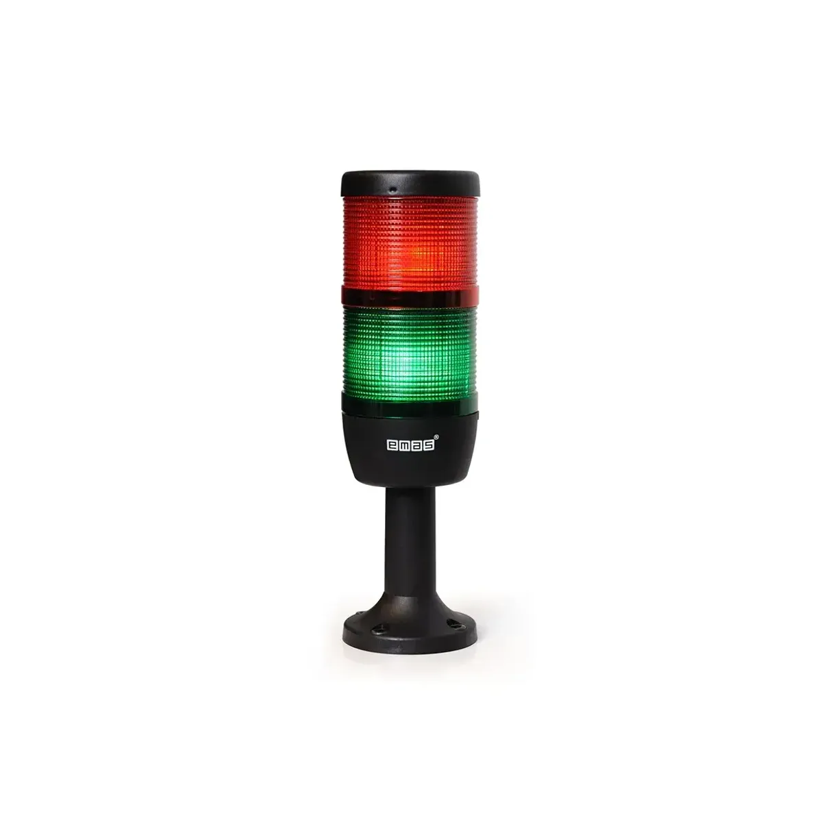 Emas IK Serisi İki Katlı 24V AC/DC 110mm Plastik Boru ve Ayaklı LED Kolon 70mm
