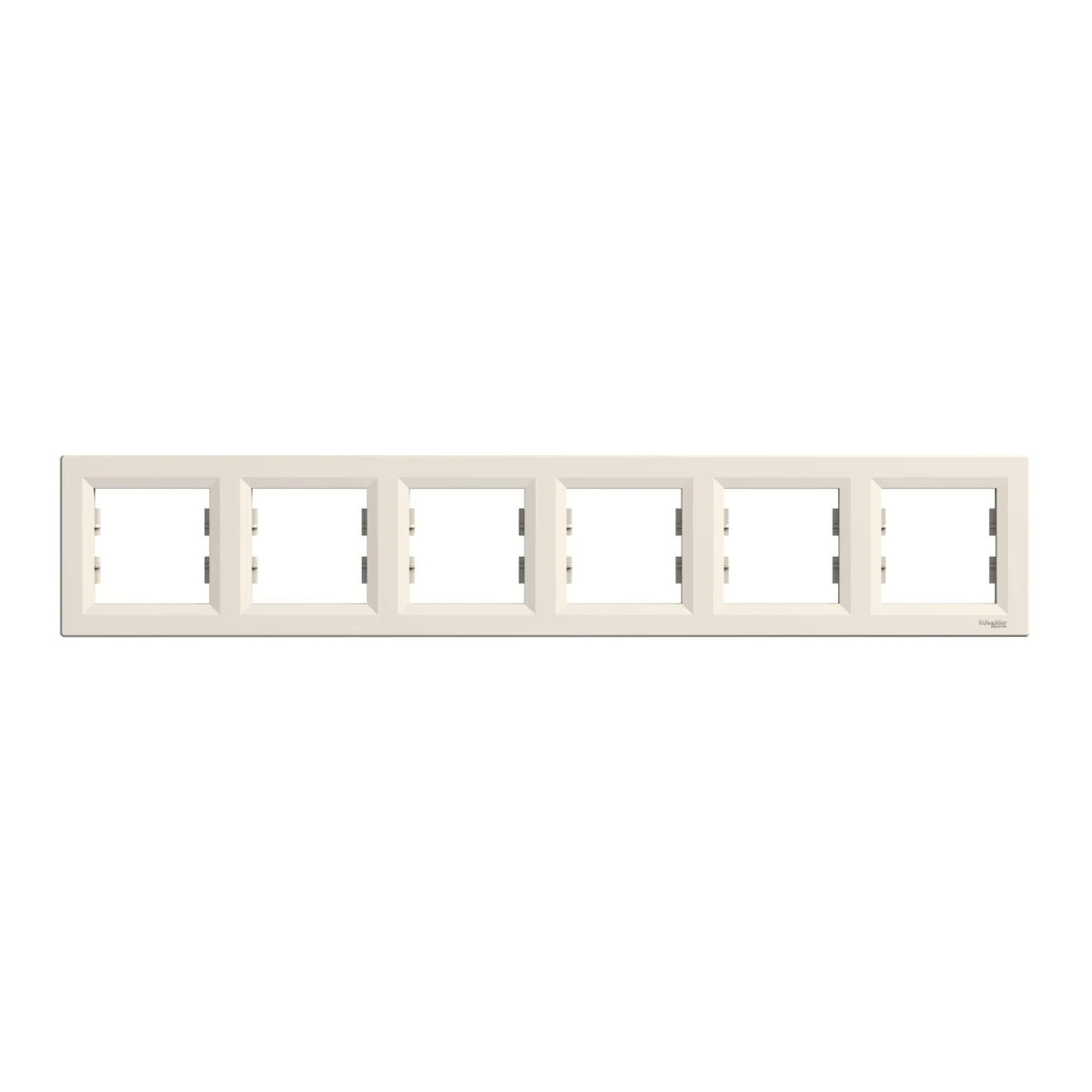 Schneider Electric EPH5800623 Asfora Altılı çerçeve Yatay — üretici ürün görseli