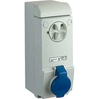 Schneider Electric 83042 3 x 32, monofaze, 2P+T IP44 Duvar Prizi