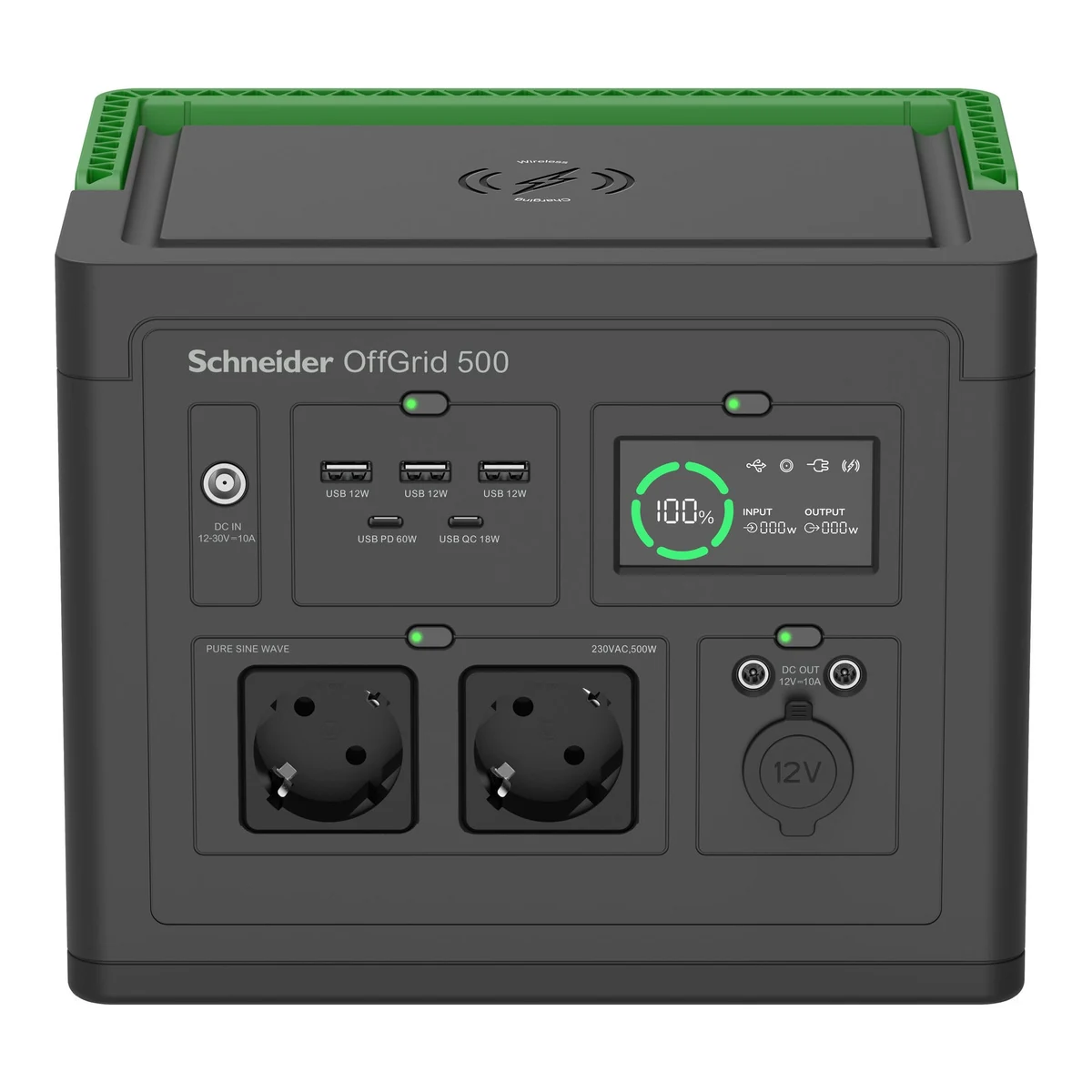 Schneider Electric PPS730-GR OffGrid Taşınabilir Güç İstasyonu 730, 738Wh Lityum-iyon — üretici temsili ürün görseli