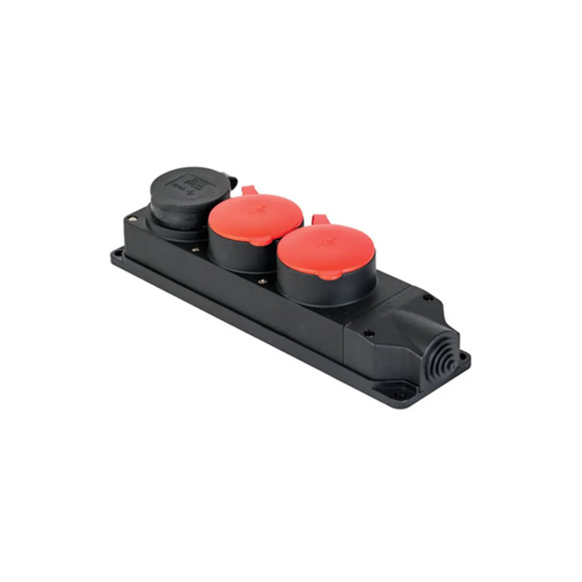 Mete Enerji 401051 3x25A 2 pcs 1x16A 1 pcs 3-Outlet Power Strip