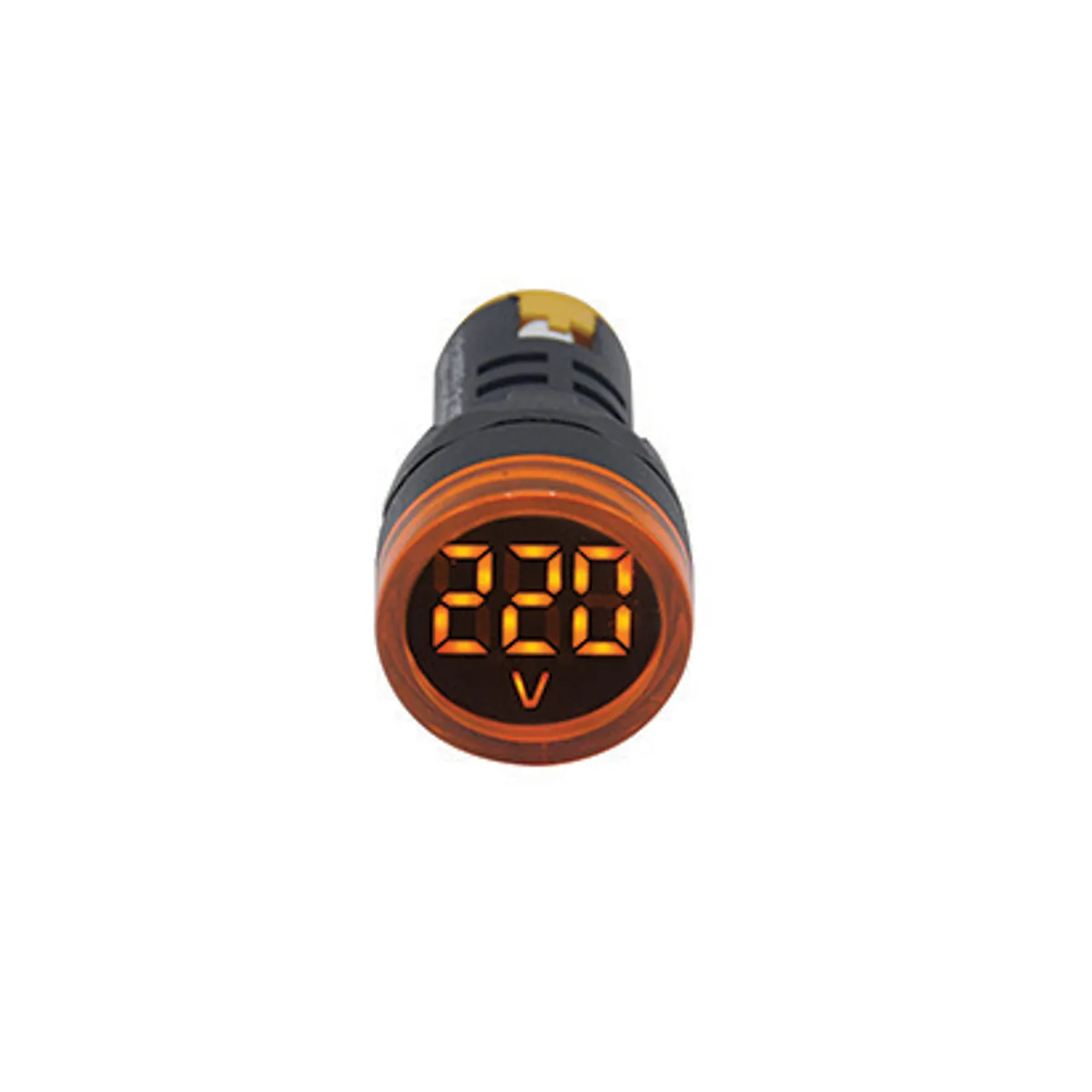 Gwest 22 VS - S Ø 22mm Voltmeter — Yellow
