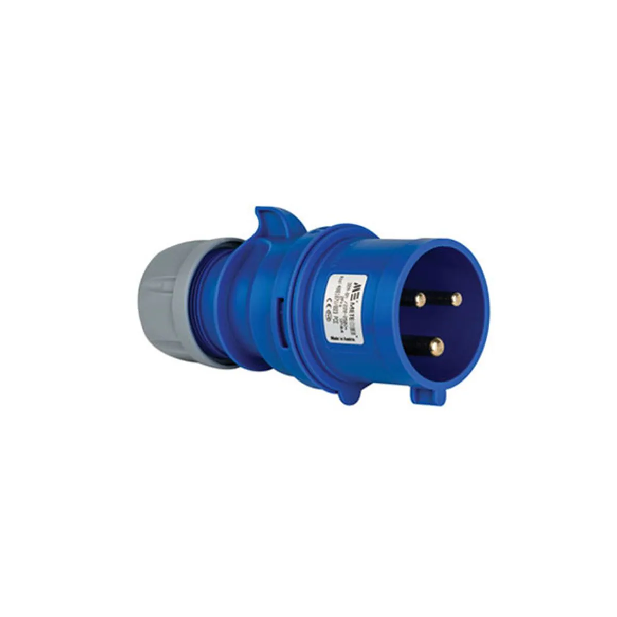 PCE 406107V 3x32A Straight Plug IP44 Screw Type