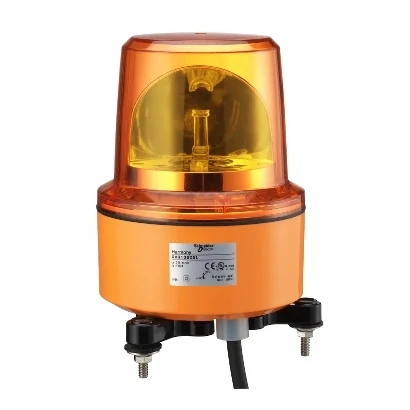 Schneider Electric XVR13M05L Döner tepe lambası, turuncu, LED, 230V AC — üretici katalog görseli