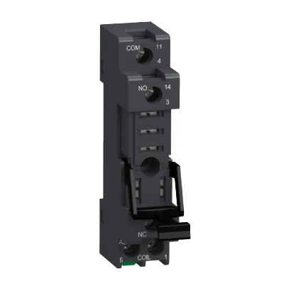 Schneider Electric RGZE05E RGZ Röle Soketi - Hızlı Bağlantı - 5 bacaklı — üretici katalog görseli