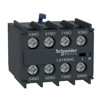 Schneider Electric LA1KN40 TeSys K Yardımcı Kontak Bloğu 4NA — üretici katalog görseli