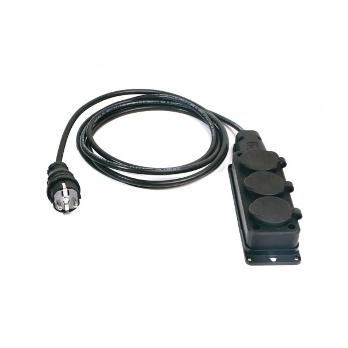Bemis BKT-0118-2103 3x1,5 ttr 3mt Seyyar uzatma kablosu 3'lü priz IP54