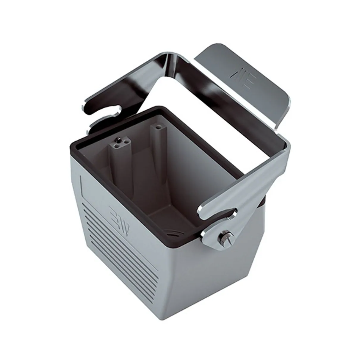 Mete Enerji 29096S 48x16A Multi-Contact Extension Housing Mounted Riveted Gasketed Single Metal Latch Top Entry
