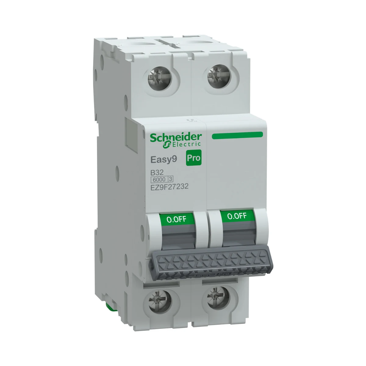 Schneider Electric EZ9F27232 Pro Sigorta 2P B Eğrisi 32A 6 kA — üretici ürün görseli