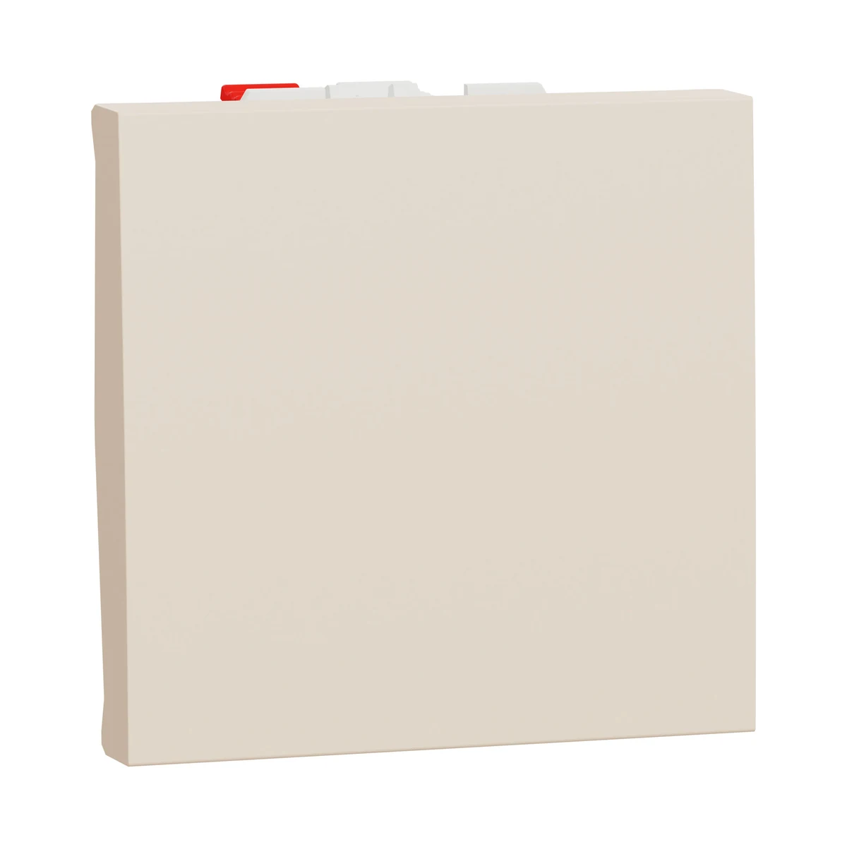 Schneider Electric NU320618 Yeni Unica, Push Button 2 module, White